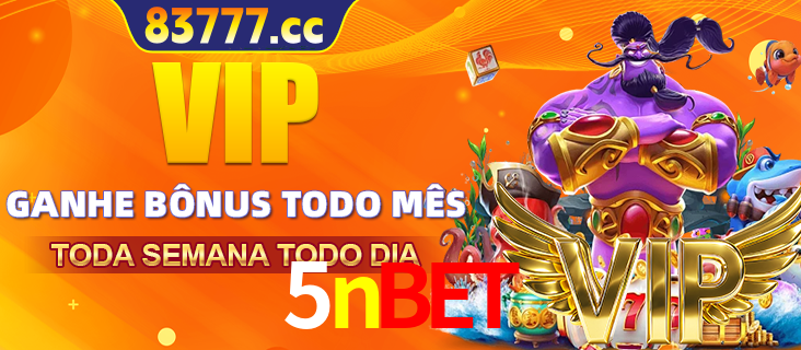 Banner promocional do 5nbet oferecendo 100% de recompensas adicionais contínuas para quem fizer o login diário (Daily sign-in), com um mascote de coelho.