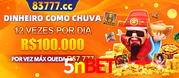 Banner do programa de recompensas Recomende para amigos do 5nbet, detalhando os bônus por convidar amigos, com prêmios que chegam a R$288.888.